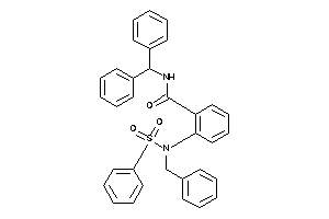 Image of N-benzhydryl-2-[benzyl(besyl)amino]benzamide