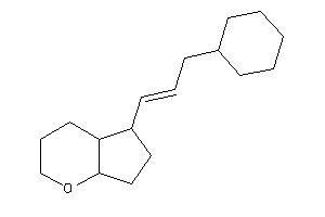 5-(3-cyclohexylprop-1-enyl)-2,3,4,4a,5,6,7,7a-octahydrocyclopenta[b]pyran