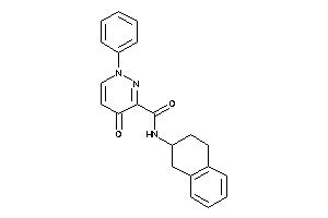 4-keto-1-phenyl-N-tetralin-2-yl-pyridazine-3-carboxamide