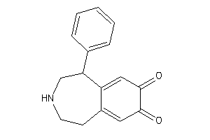 Image of 5-phenyl-2,3,4,5-tetrahydro-1H-3-benzazepine-7,8-quinone