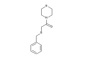 2-(benzylthio)-1-thiomorpholino-ethanone