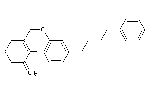 10-methylene-3-(4-phenylbutyl)-6,7,8,9-tetrahydrobenzo[c]chromene