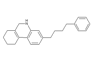 3-(4-phenylbutyl)-5,6,7,8,9,10-hexahydrophenanthridine