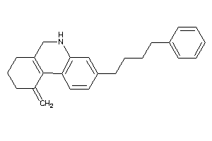 10-methylene-3-(4-phenylbutyl)-6,7,8,9-tetrahydro-5H-phenanthridine