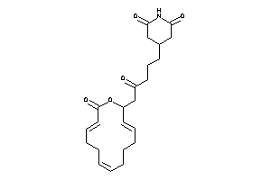 4-[4-keto-5-(13-keto-14-oxacyclotetradeca-2,7,11-trien-1-yl)pentyl]piperidine-2,6-quinone