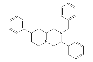 2-benzyl-3,8-diphenyl-1,3,4,6,7,8,9,9a-octahydropyrido[1,2-a]pyrazine