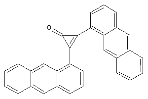 2,3-bis(1-anthryl)cycloprop-2-en-1-one