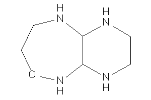 1,3,4,5,5a,6,7,8,9,9a-decahydropyrazino[2,3-c][1,2,5]oxadiazepine