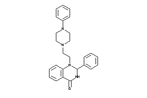 2-phenyl-1-[2-(4-phenylpiperazino)ethyl]-2,3-dihydroquinazolin-4-one