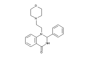 1-(2-morpholinoethyl)-2-phenyl-2,3-dihydroquinazolin-4-one