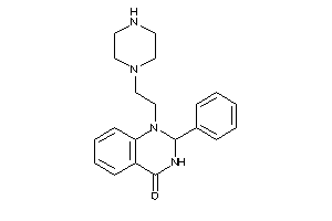 2-phenyl-1-(2-piperazinoethyl)-2,3-dihydroquinazolin-4-one