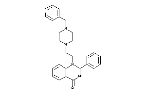 1-[2-(4-benzylpiperazino)ethyl]-2-phenyl-2,3-dihydroquinazolin-4-one