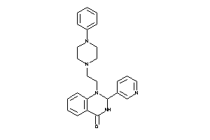 1-[2-(4-phenylpiperazino)ethyl]-2-(3-pyridyl)-2,3-dihydroquinazolin-4-one