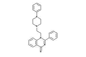 Image of 2-phenyl-1-[2-(4-phenylpiperazino)ethyl]quinazolin-4-one