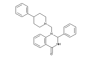 2-phenyl-1-[(4-phenylpiperidino)methyl]-2,3-dihydroquinazolin-4-one