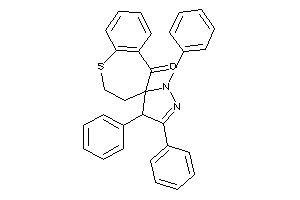 1',3',4'-triphenylspiro[2,3-dihydro-1-benzothiepine-4,5'-2-pyrazoline]-5-one