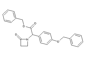 2-(4-benzoxyphenyl)-2-(2-ketoazetidin-1-yl)acetic Acid Benzyl Ester