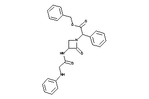 2-[3-[(2-anilinoacetyl)amino]-2-keto-azetidin-1-yl]-2-phenyl-acetic Acid Benzyl Ester