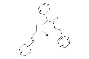 2-[3-(benzalamino)-2-keto-azetidin-1-yl]-2-phenyl-acetic Acid Benzyl Ester