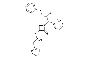 2-[2-keto-3-[[2-(2-thienyl)acetyl]amino]azetidin-1-yl]-2-phenyl-acetic Acid Benzyl Ester
