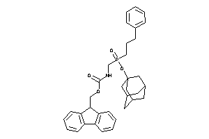 N-[[1-adamantyloxy(3-phenylpropyl)phosphoryl]methyl]carbamic Acid 9H-fluoren-9-ylmethyl Ester