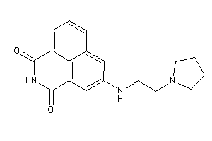 (2-pyrrolidinoethylamino)BLAHquinone
