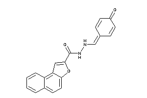 Image of N'-[(4-ketocyclohexa-2,5-dien-1-ylidene)methyl]benzo[e]benzofuran-2-carbohydrazide