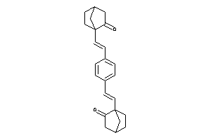 1-[2-[4-[2-(2-ketonorbornan-1-yl)vinyl]phenyl]vinyl]norbornan-2-one