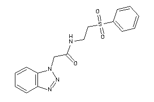 2-(benzotriazol-1-yl)-N-(2-besylethyl)acetamide