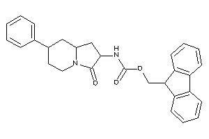 Image of N-(3-keto-7-phenyl-indolizidin-2-yl)carbamic Acid 9H-fluoren-9-ylmethyl Ester