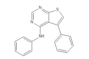 Phenyl-(5-phenylthieno[2,3-d]pyrimidin-4-yl)amine