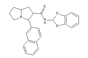 N-(1,3-benzodioxol-2-yl)-3-(2-naphthyl)pyrrolizidine-2-carboxamide