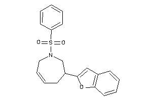 Image of 3-(benzofuran-2-yl)-1-besyl-2,3,4,7-tetrahydroazepine