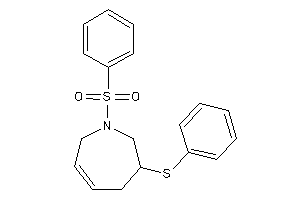 1-besyl-3-(phenylthio)-2,3,4,7-tetrahydroazepine