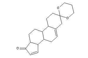 Image of Spiro[1,3-dioxane-2,3'-2,4,7,8,9,10,11,12,13,14-decahydro-1H-cyclopenta[a]phenanthrene]-17'-one