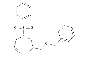 3-(benzoxymethyl)-1-besyl-2,3,4,7-tetrahydroazepine