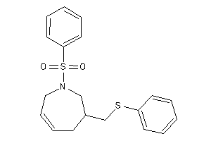 1-besyl-3-[(phenylthio)methyl]-2,3,4,7-tetrahydroazepine