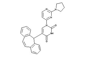 1-(2-pyrrolidinopyrimidin-4-yl)-5-BLAHyl-pyrimidine-2,4-quinone