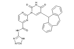 2-(2,4-diketo-5-BLAHyl-pyrimidin-1-yl)-N-(1H-tetrazol-5-yl)pyrimidine-4-carboxamide