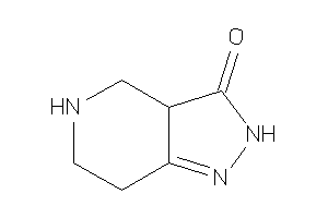 2,3a,4,5,6,7-hexahydropyrazolo[4,3-c]pyridin-3-one