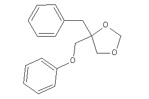 4-benzyl-4-(phenoxymethyl)-1,3-dioxolane