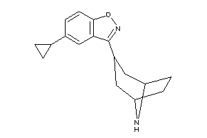 3-(8-azabicyclo[3.2.1]octan-3-yl)-5-cyclopropyl-indoxazene