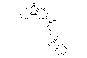 N-(2-besylethyl)-6,7,8,9-tetrahydro-5H-carbazole-3-carboxamide