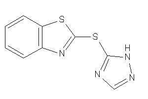 2-(1H-1,2,4-triazol-5-ylthio)-1,3-benzothiazole