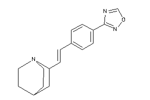 3-[4-(2-quinuclidin-2-ylvinyl)phenyl]-1,2,4-oxadiazole