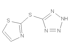 Image of 2-(2H-tetrazol-5-ylthio)thiazole