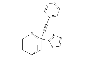 2-[2-(2-phenylethynyl)quinuclidin-2-yl]-1,3,4-oxadiazole