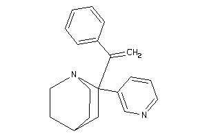 2-(1-phenylvinyl)-2-(3-pyridyl)quinuclidine