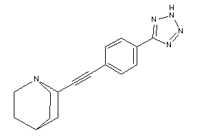 2-[2-[4-(2H-tetrazol-5-yl)phenyl]ethynyl]quinuclidine