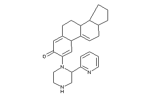 2-[2-(2-pyridyl)piperazino]-6,7,8,10,12,13,14,15,16,17-decahydrocyclopenta[a]phenanthren-3-one